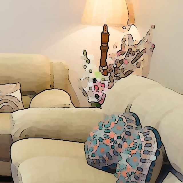 Study panel — the reading corner